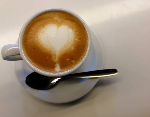 Encanta Taza Café Mañana — Foto de Stock