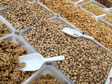 Self-servis için piyasada maruz fındık