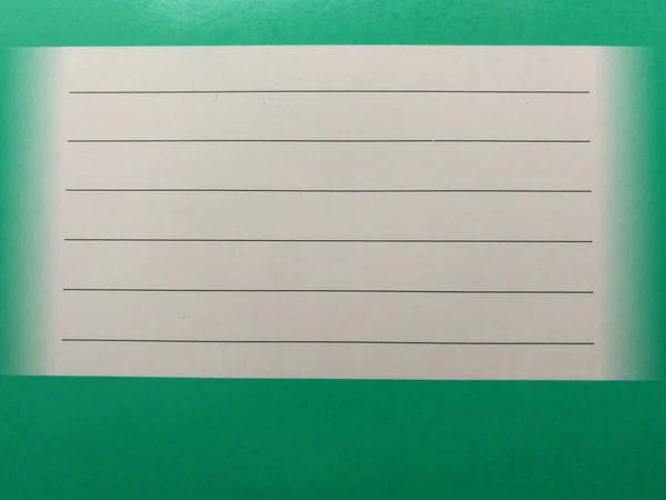 Six Line Label Green Background — Stock Photo, Image