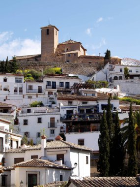 Granada anıtsal, İspanya havadan görünümü