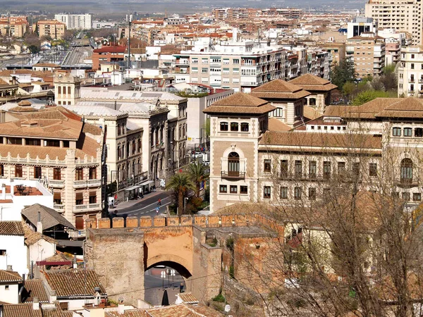 Luftaufnahme Von Granada Monumental Spanien — Stockfoto