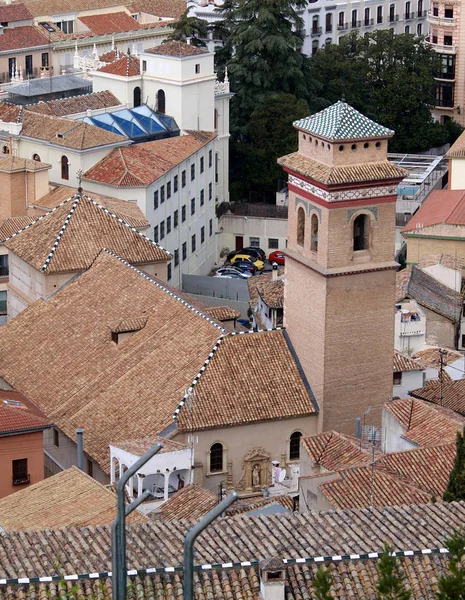 Aerial View Granada Monumental Spain — Stock Photo, Image