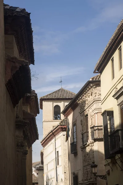 Ruas Antigas Antiga Granada Espanha — Fotografia de Stock