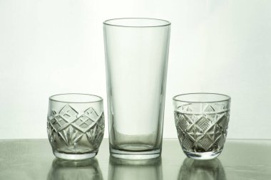 Kristal bardakları% 22 kurşunla kes