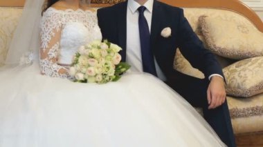 Gelin ve Damat Düğün fotoğraf sırasında kapalı ayarla