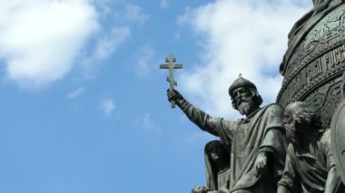 Veliky Novgorod 'daki Rusya Milenyumu anıtı