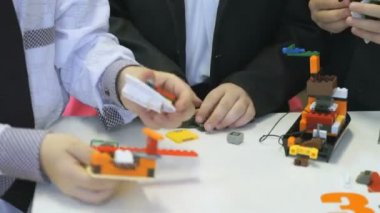 Okul öncesi çocuklar kreş tasarımcısında toplama