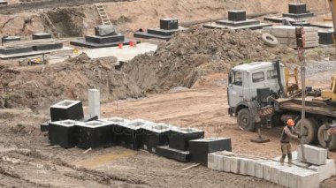 Zincirleri kullanarak temel blokları Builder fotoğraf