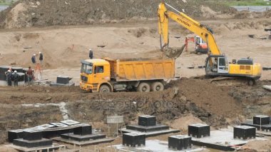 Yaz aylarında büyük inşaat alanı