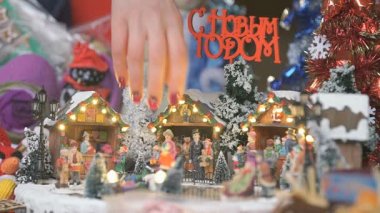 Noel Oyuncak Hediyelik eşya - buz pateni pisti