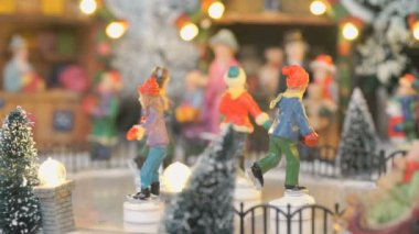 Noel Oyuncak Hediyelik eşya - buz pateni pisti