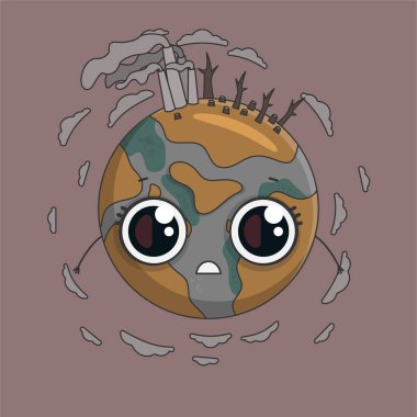 Gezegen korumasını koruyun Dünya tahribatı