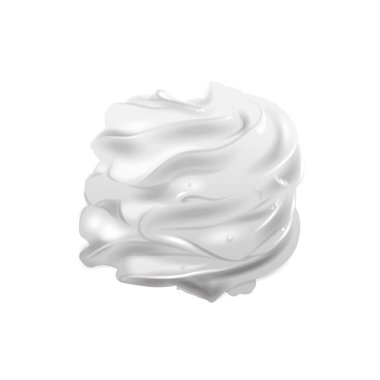 Tatlı vektörü kremalı pasta çizimi