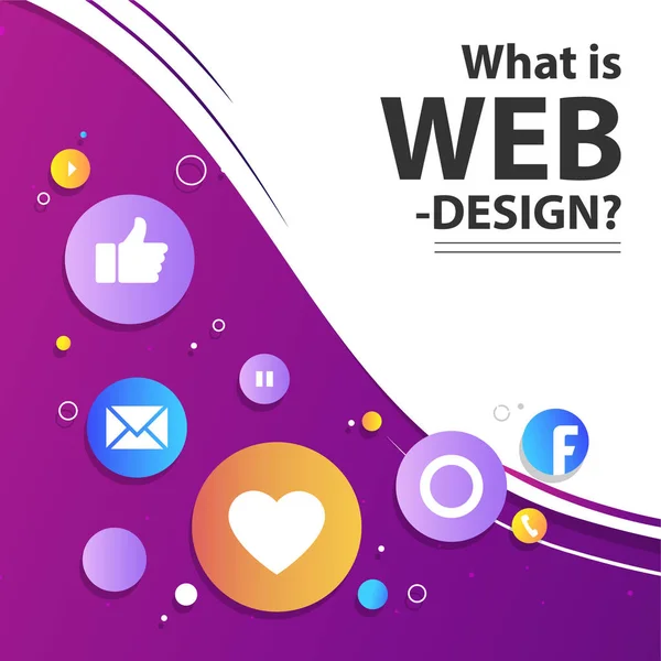 template web banner modern design gradient stylish social media