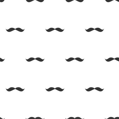 Desen basit Noel Baba bıyığı.