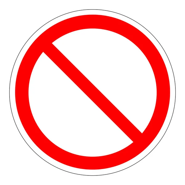 禁止标志模板 — 图库矢量图片