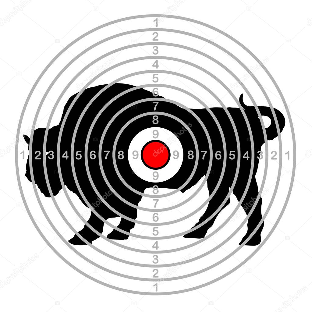Target shoot range, sports equipment