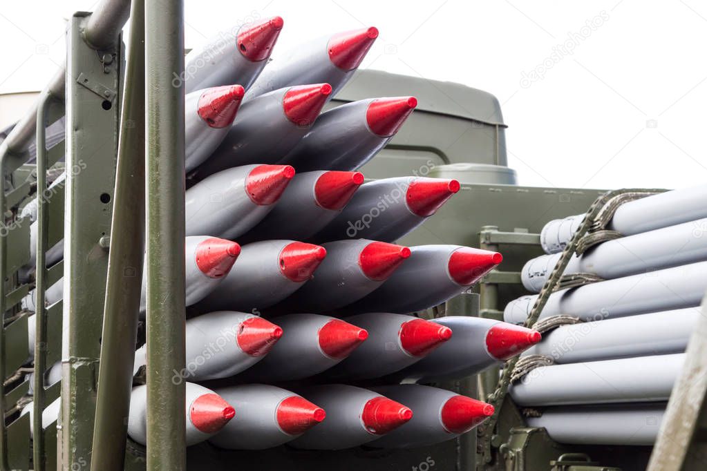 Rockets, weapons of mass destruction, nuclear weapons, chemical arms