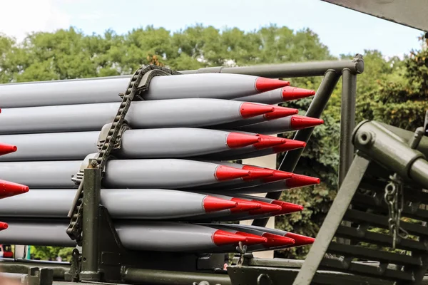 Raketten, wapens, massavernietigingswapens, chemische wapens en kernwapens — Stockfoto