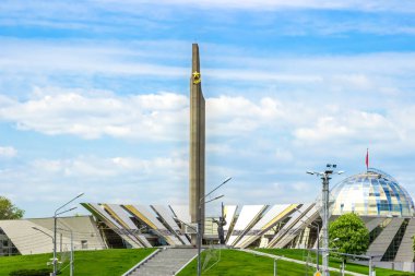 Büyük Vatanseverlik Savaşı, Stella, Minsk Müzesi. Beyaz Rusya, 20 Mayıs 2017