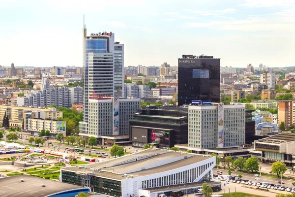 Légi Felvétel Royal Plaza Galéria Szállás Doubletree Hilton Bankok Sport — Stock Fotó