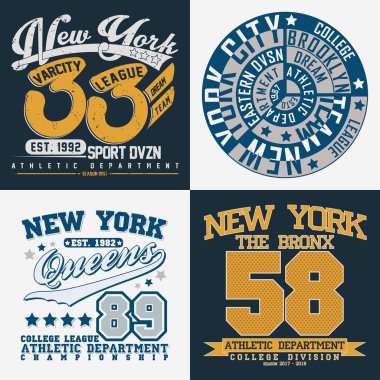 tişört baskı tasarım kümesi