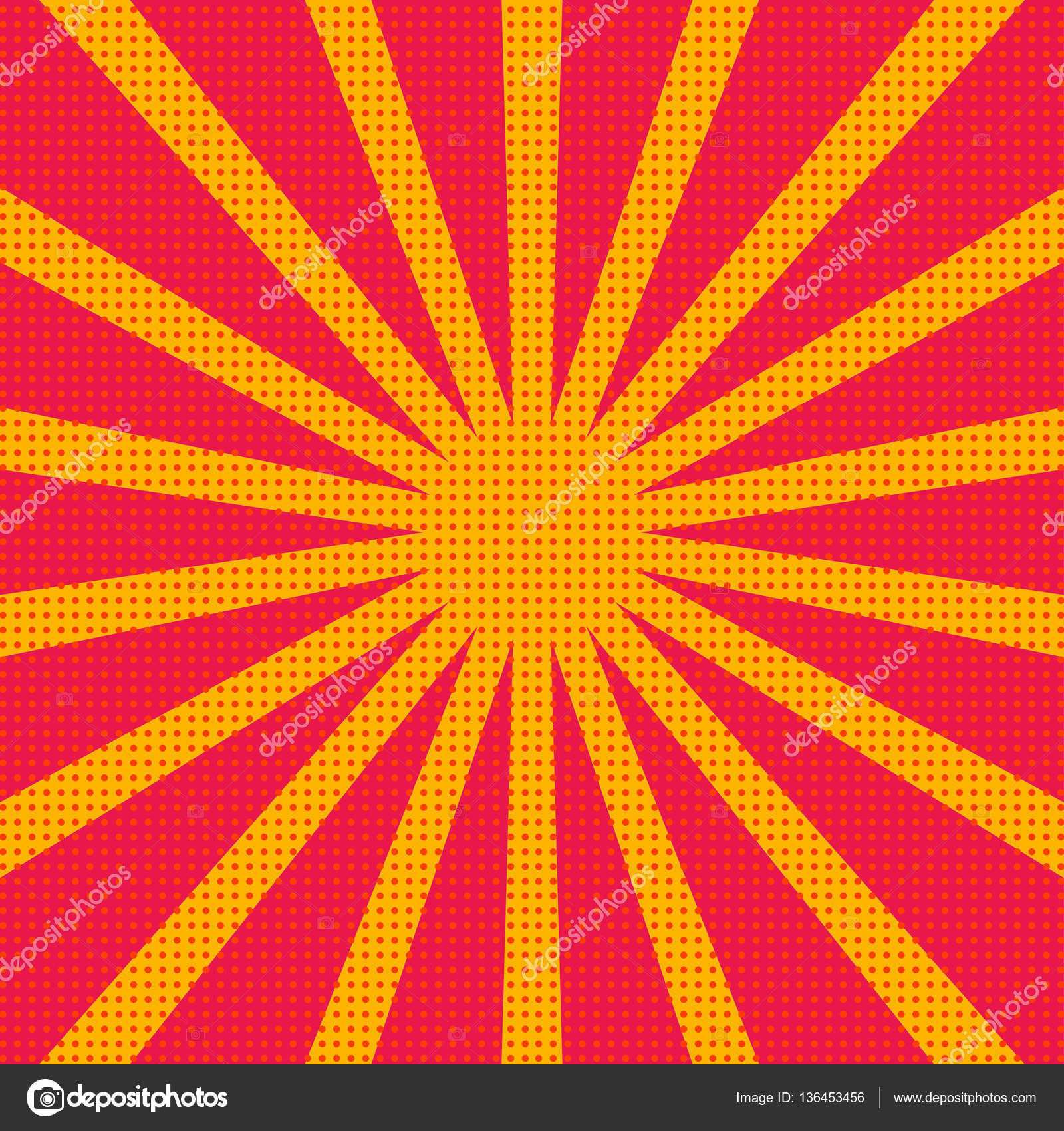 Pop art retro background Stock Vector by ©z0504574832.gmail.com 136453456