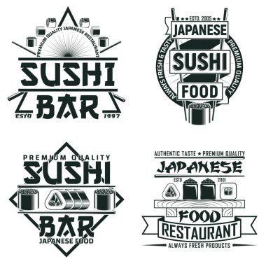 Vintage Amblemler kümesi