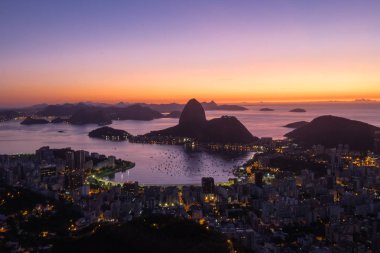 Sunrise Morro Dona Marta, Rio de Janeiro, Brazil