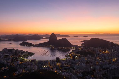 Sunrise Morro Dona Marta, Rio de Janeiro, Brazil