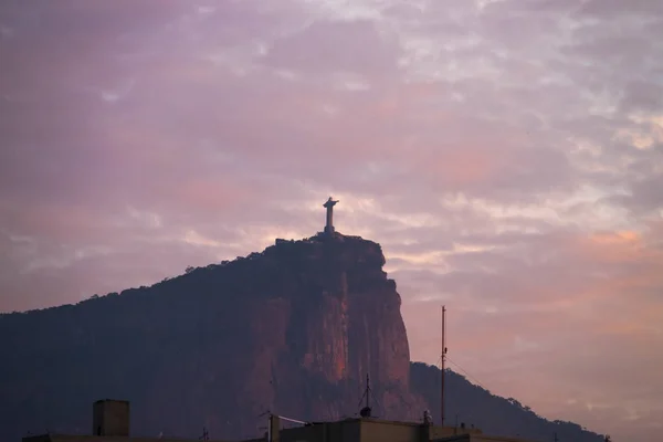 Christus de Verlosser, rio de janeiro, Brazilië — Stockfoto