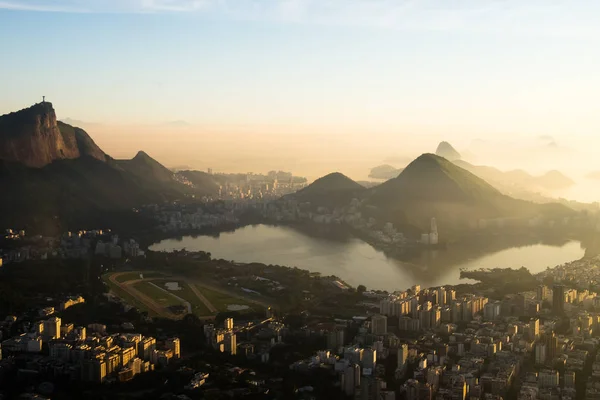 Sunrise in Rio de Janeiro, Brazil — Stok fotoğraf