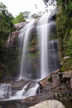 Waterfall in Parque Nacional da Serra dos Orgaos in Petropolis, 