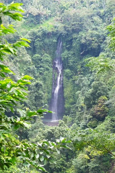 Hermosa cascada Sekumpul - Bali, Indonesia — Foto de Stock