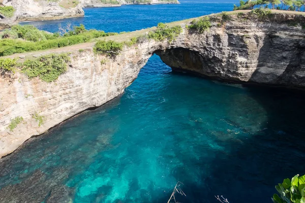 Angel bilabong, Nusa Penida, Bali — Fotografia de Stock