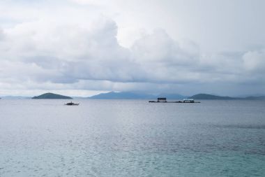 Fırtına yakınlaşılmıştı El Nido Palawan, Filipinler