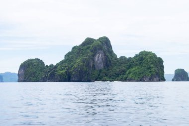 Kaya oluşumu Okyanusu - El Nido Palawan, Filipinler