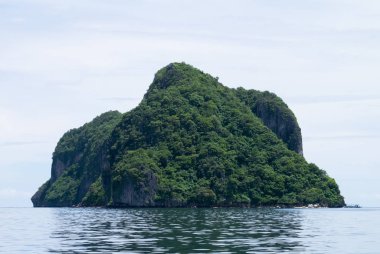 Kaya oluşumu Okyanusu - El Nido Palawan, Filipinler