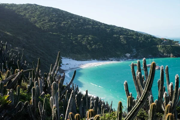 Kystlinie Arraial do Cabo, Rio de Janeiro, Brasilien - Stock-foto