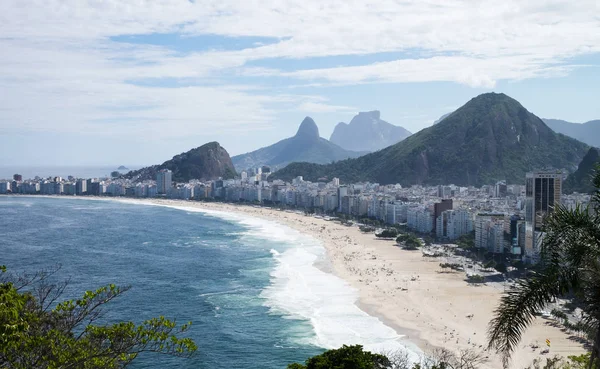 Copacabana beach, rio de janeiro, Brazylia — Zdjęcie stockowe