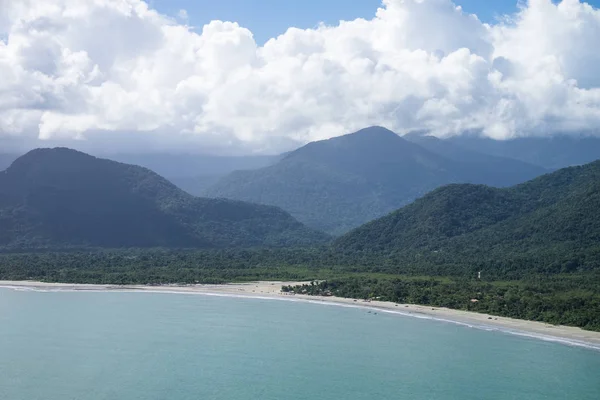 Viewpoint in northern sao paulo coast, Brazil — Stock Photo, Image