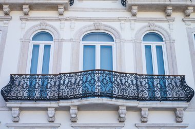 Geleneksel bina Windows arka plan, Lisbon, Portekiz