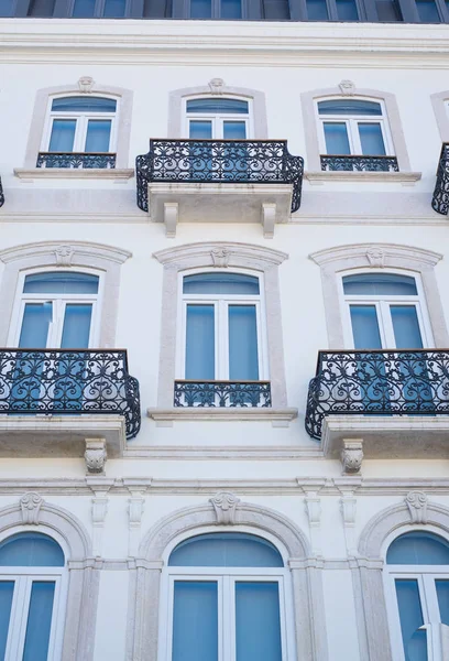 Geleneksel bina Windows arka plan, Lisbon, Portekiz