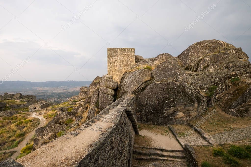 Historic castle in Monsanto Portugal