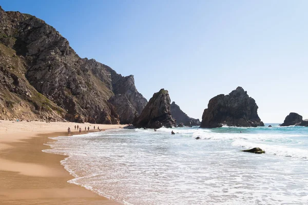 Praia da Ursa num dia ensolarado, Portugal — Fotografia de Stock