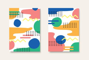 pastel pattern template background vector illustration EPS10