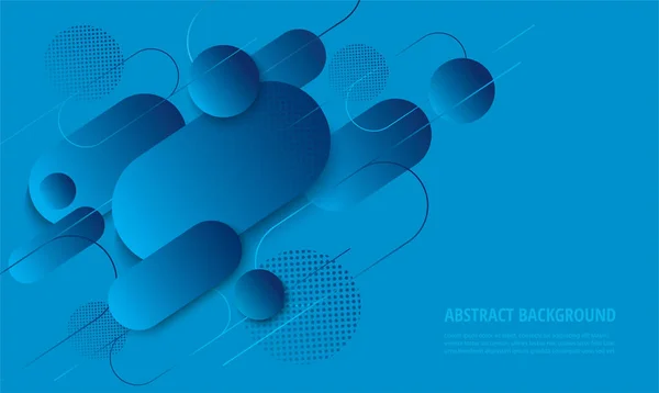 Modern Blue Gradient Trendy Background Vector Illustration Eps10 — Stock Vector