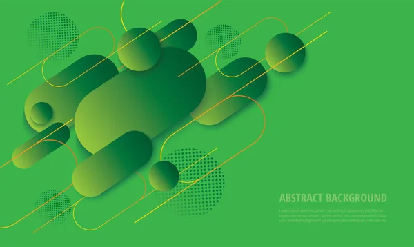 Modern Green Gradient Trendy Background Vector Illustration Eps10 — Stock Vector
