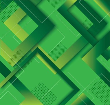 modern yeşil kare gradyan trend arka plan vektör illüstrasyonu EPS10