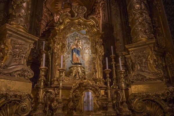 Фазар Вид Изнутри Nossa Senhora Porto Ave Sanctuary Povoa Lanhoso — стоковое фото